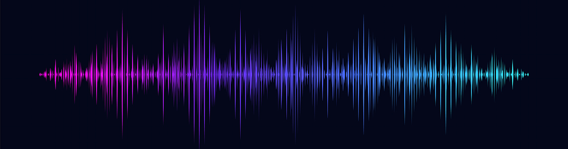 A soundwave visualisation